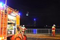 Einsatz BF Hoehenretter Koelner Seilbahn Hoehe Zoobruecke P2623